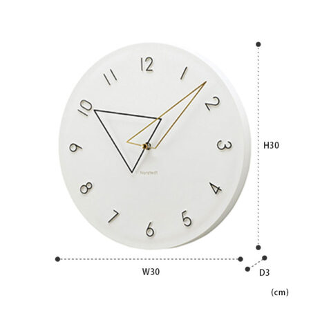 壁掛け時計 Kolmio コルミオ ウォールクロック