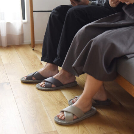 麻パイルスリッパ / bon moment