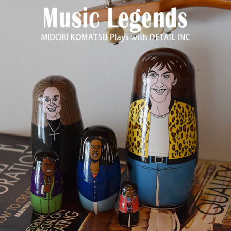 DETAIL Music Legends ミュージックレジェンド マトリョーシカ