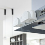 磁石でくっつく鍋つかみ。magnet silicon potholder