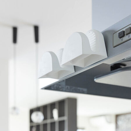 磁石でくっつく鍋つかみ。magnet silicon potholder