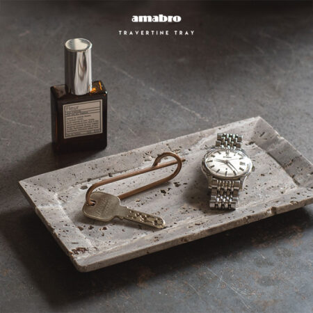 amabro/アマブロ トラバーチン トレー