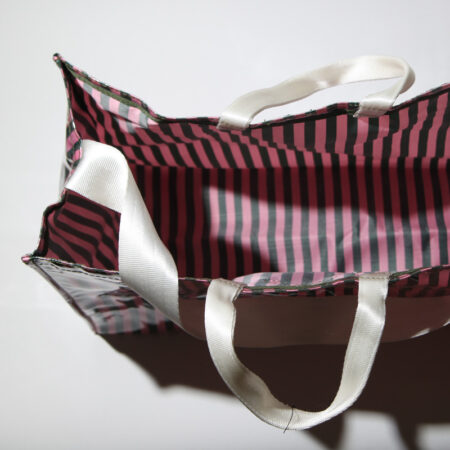 PUEBCO / COVERED SCHOOL TIE FABRIC MARKET BAG