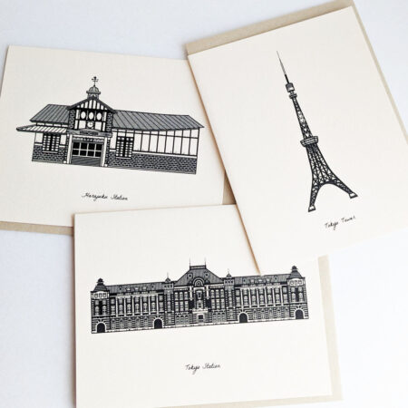 グリーティングカード 建築デザイン アートデザイン sutta 