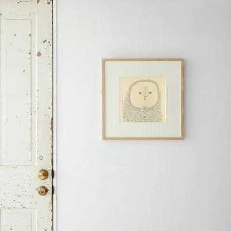 フクロウ アートポスター Designed by ado