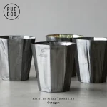 リサイクル スチール トラッシュカン PUEBCO
