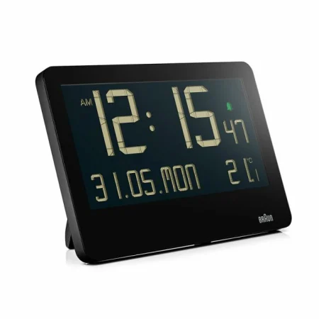 ブラウン デジタルウォールクロック BC14 ブラック BRAUN