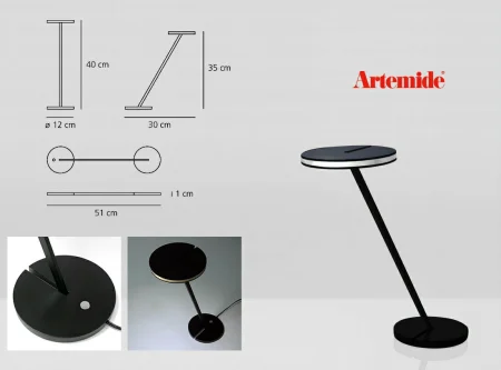 Artemide アルテミデ ITIS イティス テーブルランプ