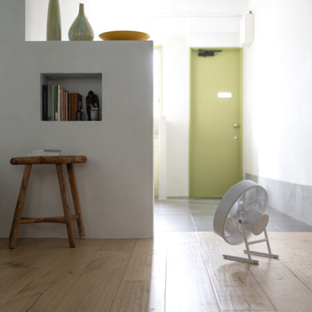 ±0のコードレス扇風機。Terrace Fan