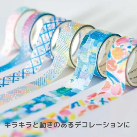 キングジム KING JIM ソーダ SODA 透明マスキングテープ