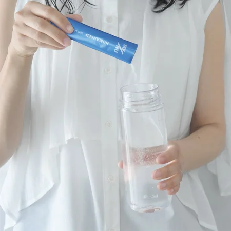 水分補給用電解質パウダー。HUMANEED
