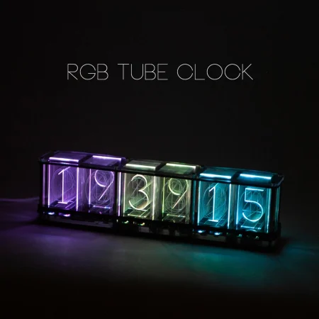 RGB Tube Clock  ニキシー管時計