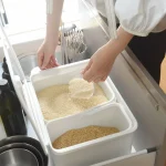 フタ付きストックケース 米びつ / ライクイット