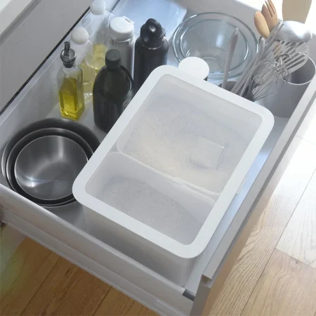 フタ付きストックケース 米びつ / ライクイット