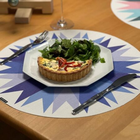 チルウィッチ/Chilewich ランチョンマット リボン ラウンド フロスト 