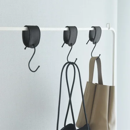 フェイクレザー S字フック 4個セット／bon moment