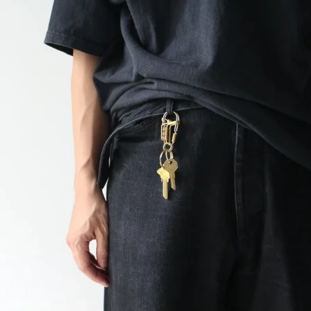 ワイヤーカラビナ。Metal Wire Carabiner