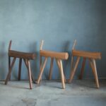 靴はきスツール。DENTO/ES Stool & Shoehone