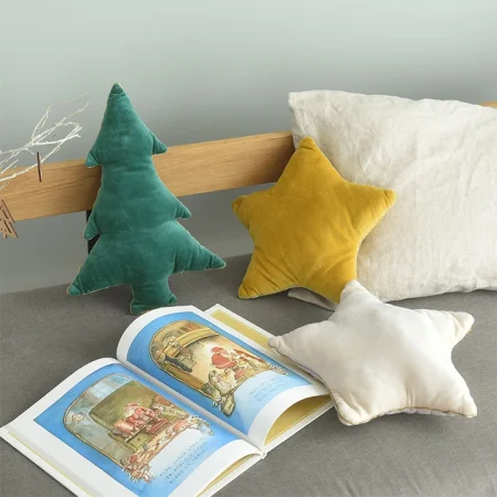 クリスマス ベルベットコットンのクッション