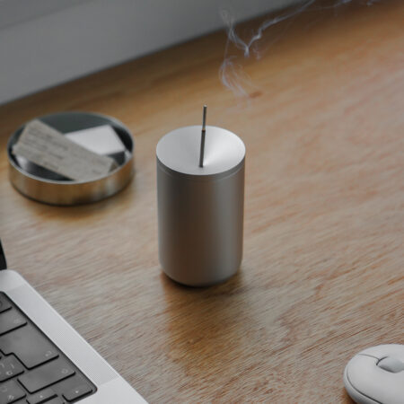 アルミ香立て。BINSCENT