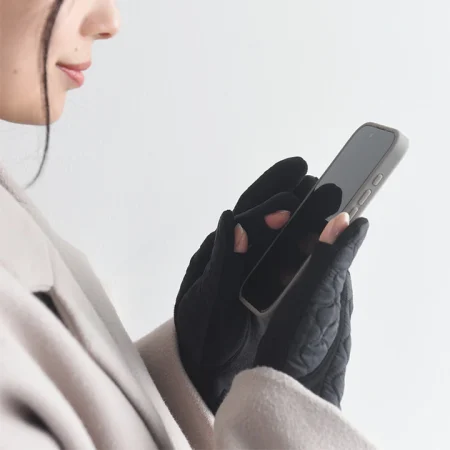 指先こんにちわ。キルティンググローブ／Agreable アグレアーブル