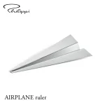 鉄飛行機。PHILIPPI AIRPLANE ruler エアプレーンルーラー