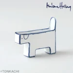 Marianne Hallberg マリアンヌハルバーグ 犬のかびん 瀬戸焼