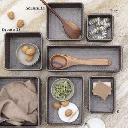 Handed By STORAGE FIT 編みかごストレージボックス