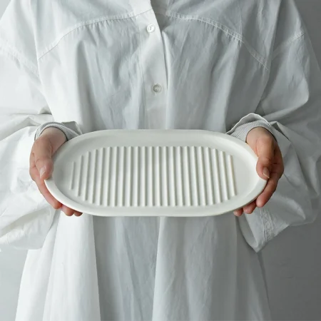 揚げ物皿。かもしか道具店 からあげのプレート