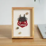 hare 水引で結ぶ 節句のフレーム 節分 鬼