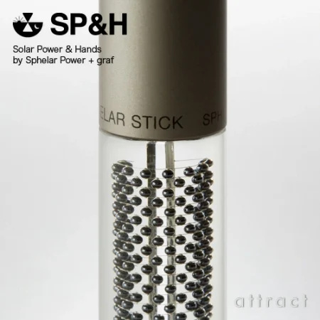 SP&H Sphelar Power 太陽電池 LED懐中電灯