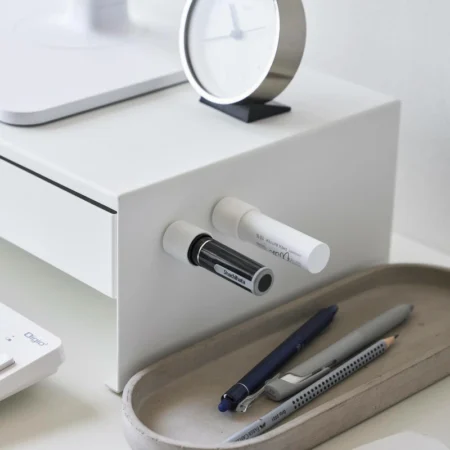 tower 山崎実業 マグネット印鑑＆リップホルダー