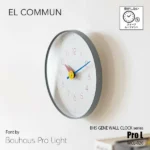 EL COMMUN エルコミューン BHS GENE WALL CLOCK Pro L