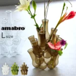 フラスコフラワーベース。amabro MULTI HOLE VASE