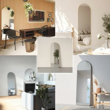 umbra / アンブラ Hubba Arched Leaning Mirror