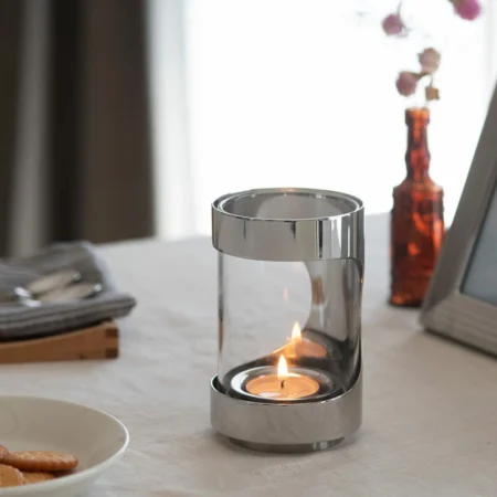 Georg Jensen CHROME CONTOURS キャンドルホルダー