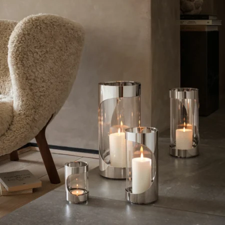 Georg Jensen CHROME CONTOURS キャンドルホルダー