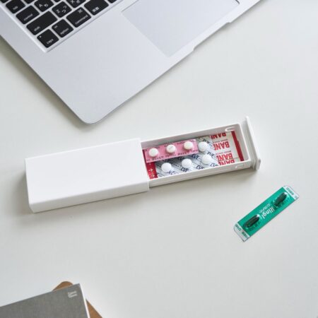 ピルケース。Airtight Pill Case
