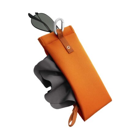 Orbitkey メガネケース。Clipon glassespouch