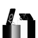 AULUMU スマホスタンドリング G09ブラック