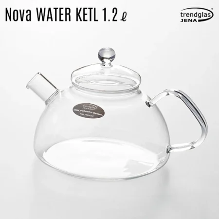 ガラスのケトル。Nova WATER KETL (1.2L)  / Trendglas JENA