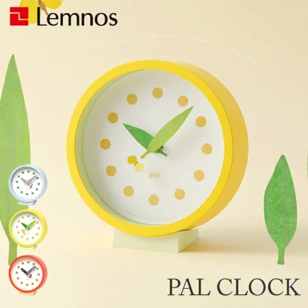 置き時計 壁掛け時計 Lemnos レムノス PAL CLOCK