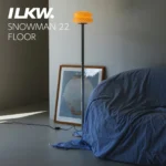 鏡餅みたいなフロアランプ。ILKW. SNOWMAN 22 FLOOR