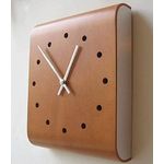 ＴＲＵＮＫ　ウォールクロック 木製アルミ時計！