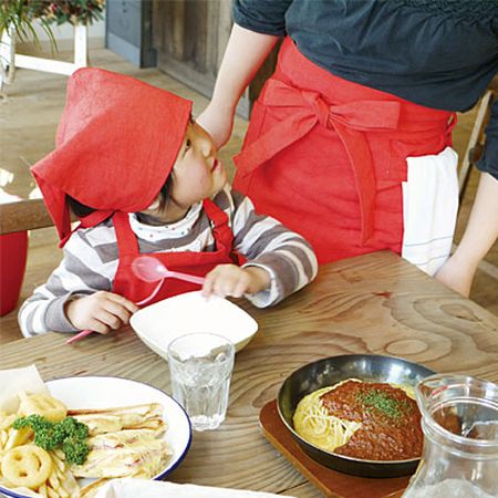 ギャルソンヌ レディースエプロン