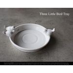 ぴーちくぱーちく。Three Little Bird Tray/ スリー リトル バード トレイ KROMER