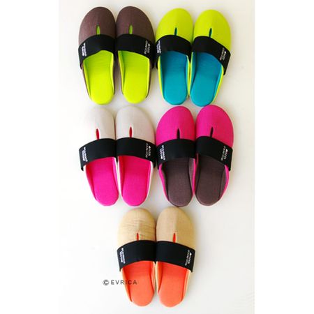 ecomoco（エコモコ） リネンバンド スリッパ