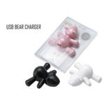 べたっと張り付く熊。USB BEAR　CHARGER/USBベアチャージャー