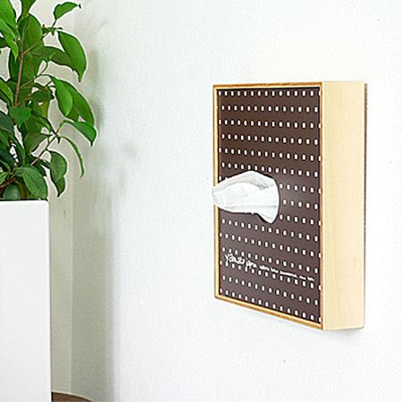 壁からティッシュ。ヤマト工芸 FRAME TISSUE