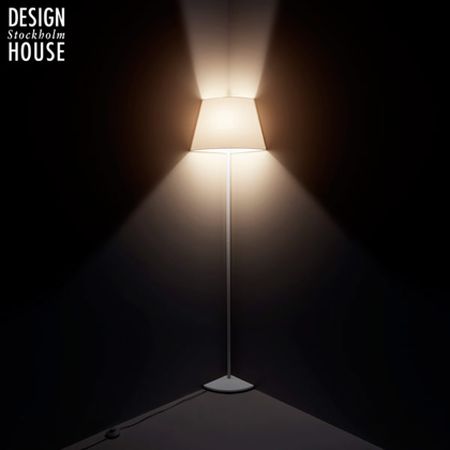 後光がさす直接兼間接照明。CORNER LAMP コーナーランプ / DesignHouseStockholm
